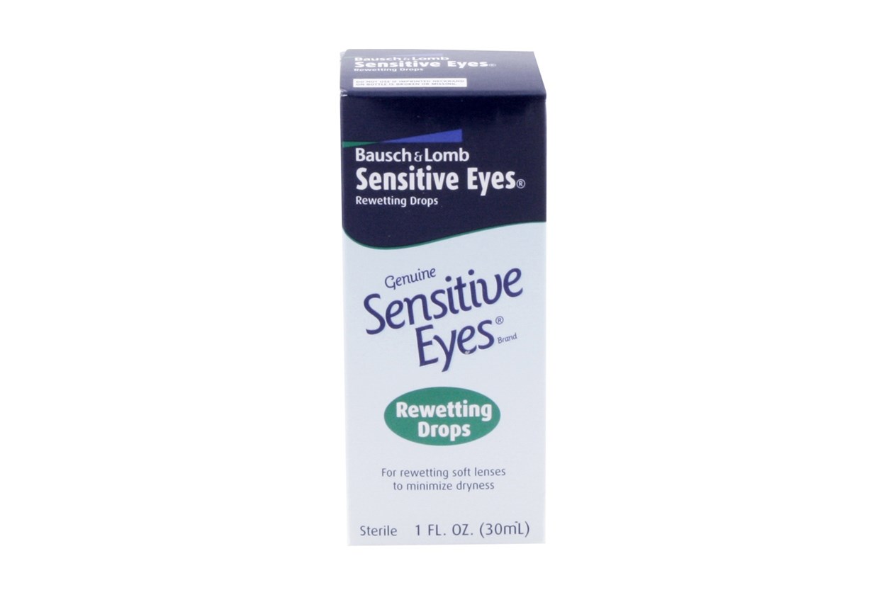 Bausch and Lomb Sensitive Eyes Contact Lens Rewetting Drops (1 fl. oz.)  DryRedEyeTreatments